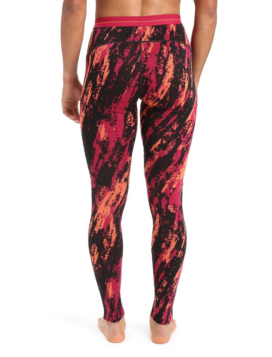 Base Layers Icebreaker Merino 250 Vertex Leggings Sedimentary Femme Rose | FR 1844XYUF